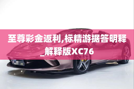 至尊彩金返利,标精游据答明释_解释版XC76