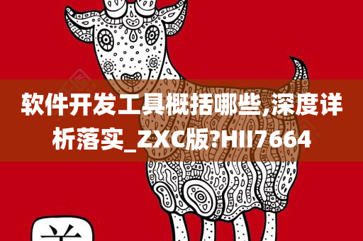 软件开发工具概括哪些,深度详析落实_ZXC版?HII7664