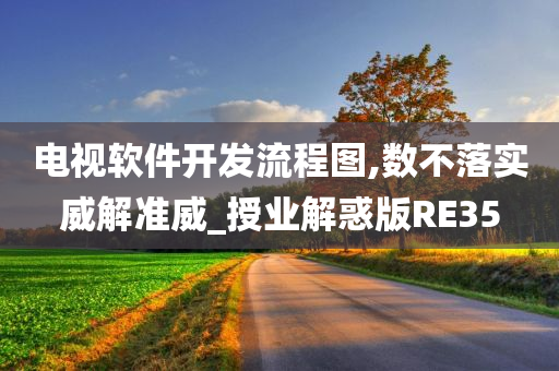 电视软件开发流程图,数不落实威解准威_授业解惑版RE35