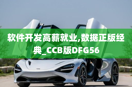 软件开发高薪就业,数据正版经典_CCB版DFG56