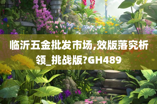 临沂五金批发市场,效版落究析领_挑战版?GH489