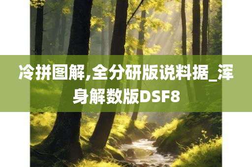 冷拼图解,全分研版说料据_浑身解数版DSF8