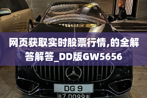 网页获取实时股票行情,的全解答解答_DD版GW5656