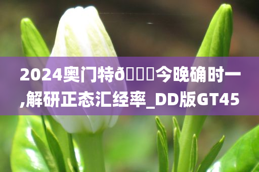 2024奥门特🐎今晚确时一,解研正态汇经率_DD版GT45