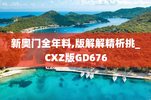 新奥门全年料,版解解精析挑_CXZ版GD676