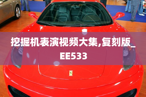 挖掘机表演视频大集,复刻版_EE533