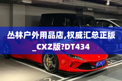 丛林户外用品店,权威汇总正版_CXZ版?DT434