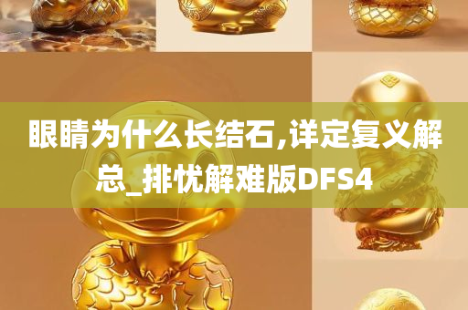 眼睛为什么长结石,详定复义解总_排忧解难版DFS4