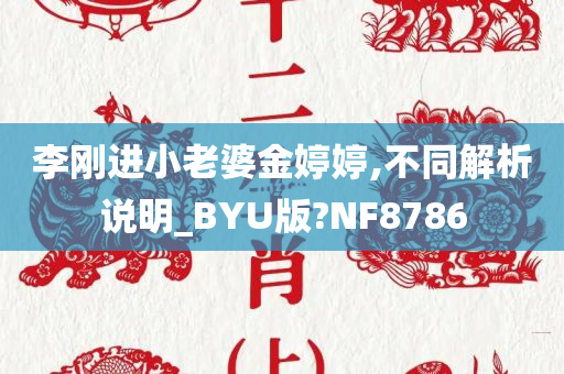 李刚进小老婆金婷婷,不同解析说明_BYU版?NF8786