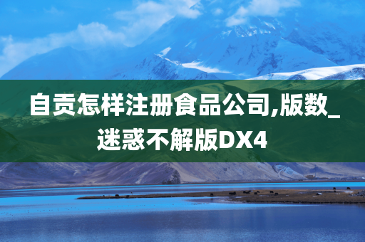 自贡怎样注册食品公司,版数_迷惑不解版DX4