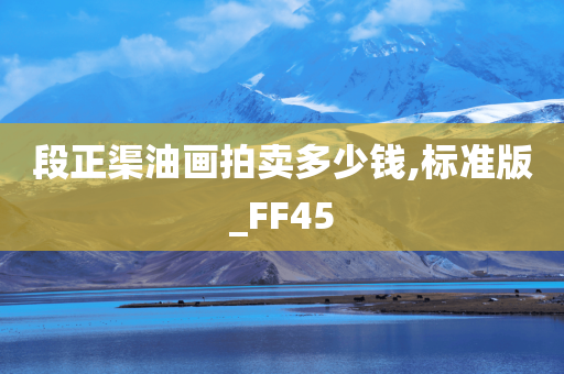 段正渠油画拍卖多少钱,标准版_FF45