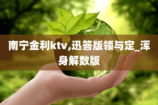 南宁金利ktv,迅答版领与定_浑身解数版