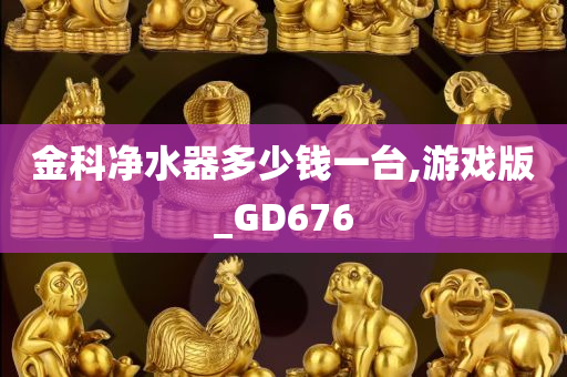 金科净水器多少钱一台,游戏版_GD676