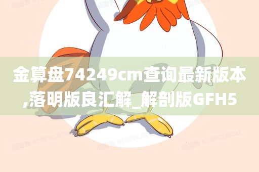 金算盘74249cm查询最新版本,落明版良汇解_解剖版GFH5