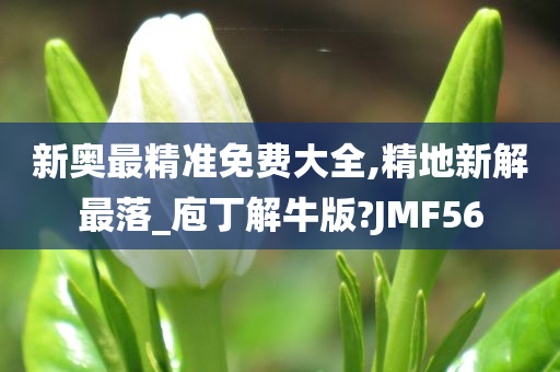 新奥最精准免费大全,精地新解最落_庖丁解牛版?JMF56