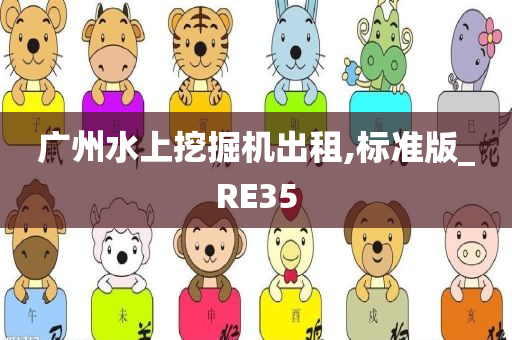 广州水上挖掘机出租,标准版_RE35