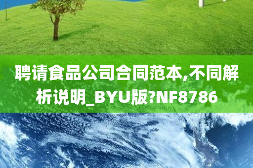 聘请食品公司合同范本,不同解析说明_BYU版?NF8786