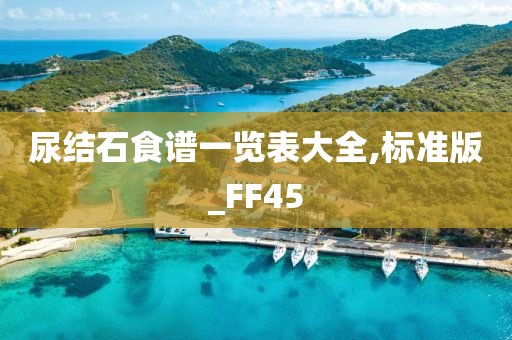 尿结石食谱一览表大全,标准版_FF45