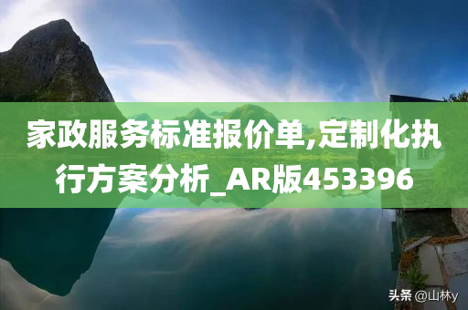 家政服务标准报价单,定制化执行方案分析_AR版453396