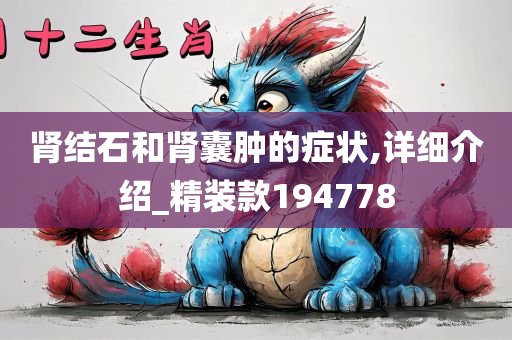 肾结石和肾囊肿的症状,详细介绍_精装款194778