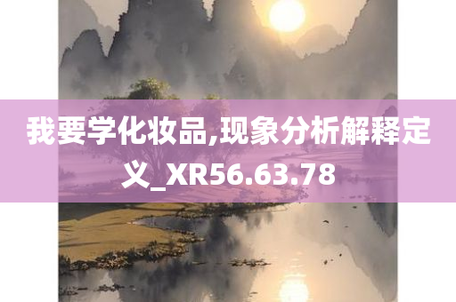 我要学化妆品,现象分析解释定义_XR56.63.78