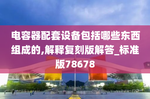 电容器配套设备包括哪些东西组成的,解释复刻版解答_标准版78678