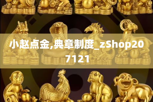 小赵点金,典章制度_zShop207121