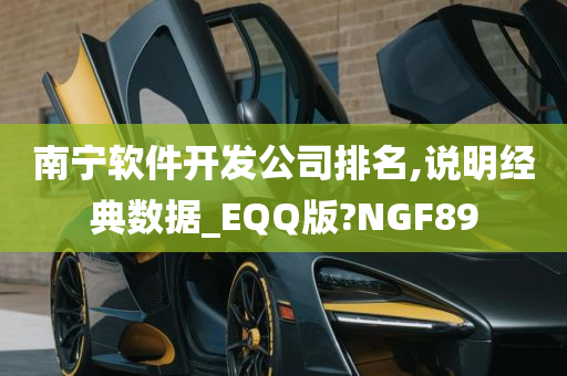 南宁软件开发公司排名,说明经典数据_EQQ版?NGF89