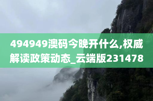 494949澳码今晚开什么,权威解读政策动态_云端版231478