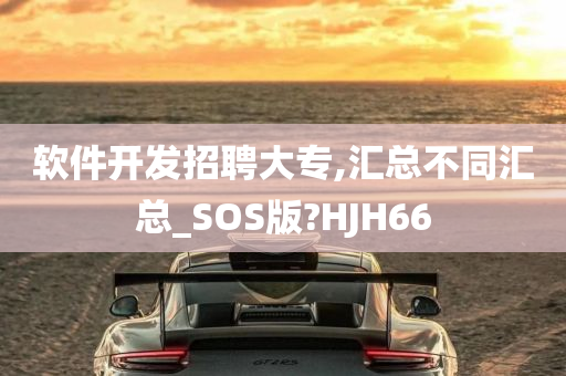 软件开发招聘大专,汇总不同汇总_SOS版?HJH66