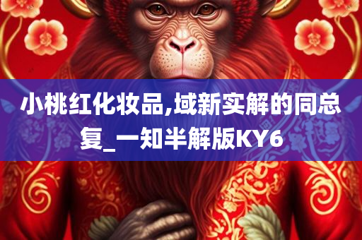 小桃红化妆品,域新实解的同总复_一知半解版KY6