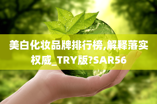 美白化妆品牌排行榜,解释落实权威_TRY版?SAR56