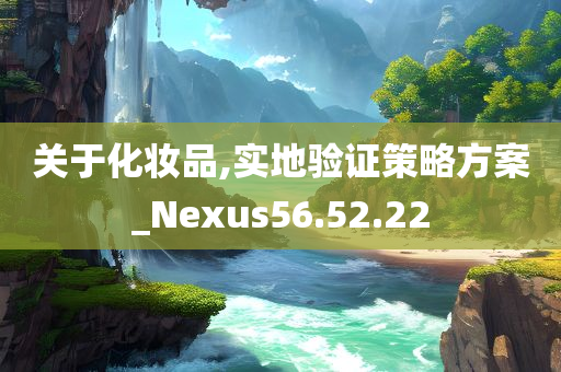 关于化妆品,实地验证策略方案_Nexus56.52.22