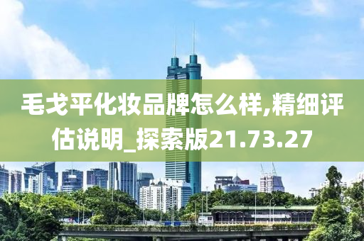 毛戈平化妆品牌怎么样,精细评估说明_探索版21.73.27