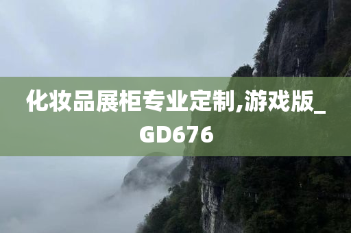 化妆品展柜专业定制,游戏版_GD676