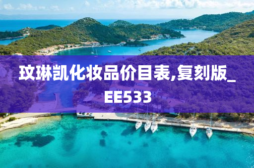 玟琳凯化妆品价目表,复刻版_EE533