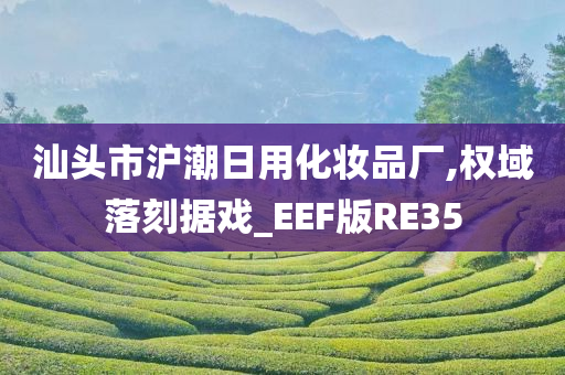 汕头市沪潮日用化妆品厂,权域落刻据戏_EEF版RE35