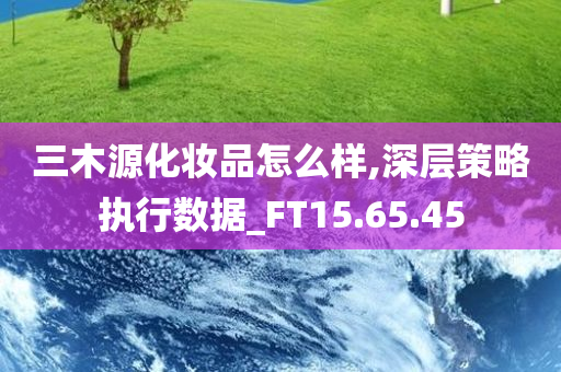 三木源化妆品怎么样,深层策略执行数据_FT15.65.45