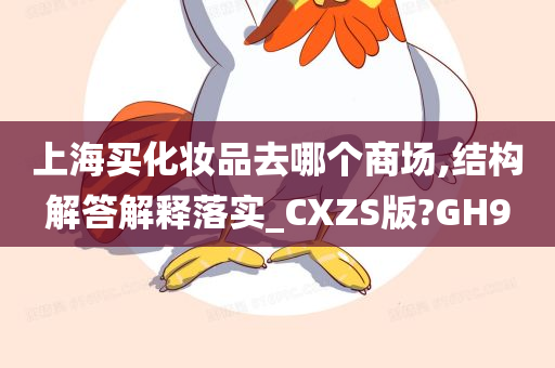 上海买化妆品去哪个商场,结构解答解释落实_CXZS版?GH9