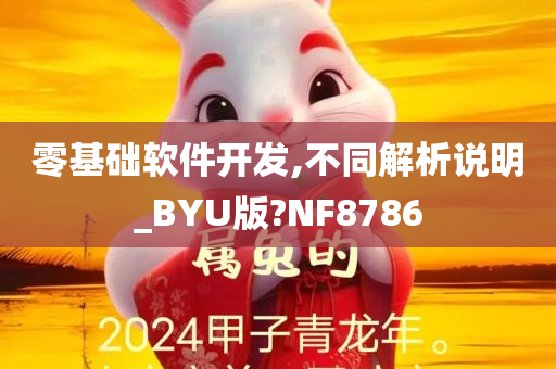 零基础软件开发,不同解析说明_BYU版?NF8786