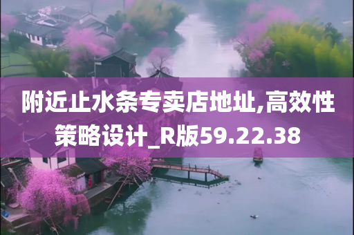 附近止水条专卖店地址,高效性策略设计_R版59.22.38