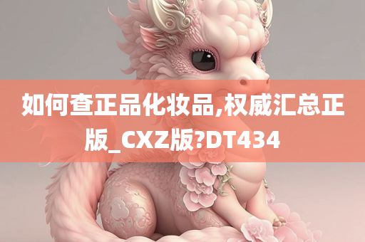 如何查正品化妆品,权威汇总正版_CXZ版?DT434