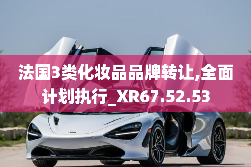 法国3类化妆品品牌转让,全面计划执行_XR67.52.53