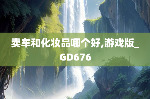 卖车和化妆品哪个好,游戏版_GD676