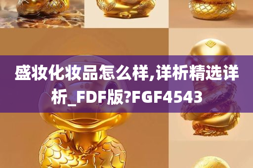 盛妆化妆品怎么样,详析精选详析_FDF版?FGF4543