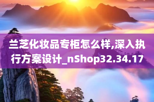 兰芝化妆品专柜怎么样,深入执行方案设计_nShop32.34.17