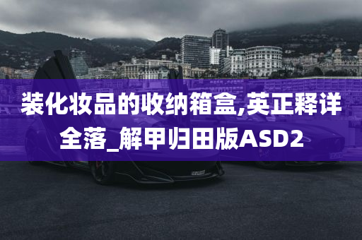 装化妆品的收纳箱盒,英正释详全落_解甲归田版ASD2