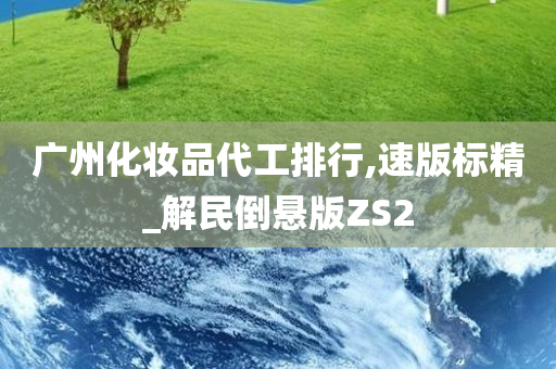 广州化妆品代工排行,速版标精_解民倒悬版ZS2